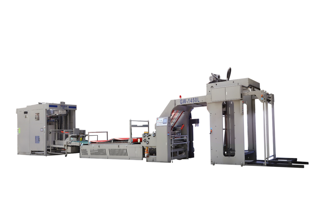 GW-1450L High Speed Flute Laminator